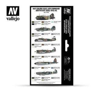 Vallejo 71146 RAF colors SEAC (Air Command South East Asia) 1942-1945 8 x 17 ml – zdjęcie 2