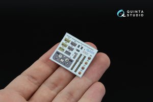 Quinta Studio QD35057 Schwimmwagen Trippel SG6/38 3D-Printed &amp; coloured Interior on decal paper (Daswerk) 1/35