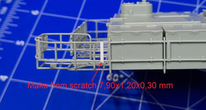 Eureka XXL ER-3575 K2 Black Panther MBT Towing Cables &amp;amp; Holders (Academy) 1/35 – zdjęcie 21