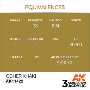 AK Interactive AK11422 Ocher Khaki 17ml – zdjęcie 3