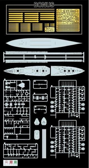 FlyHawk Model FH1310S HMS Agincourt Deluxe Edition 1/700 – zdjęcie 2
