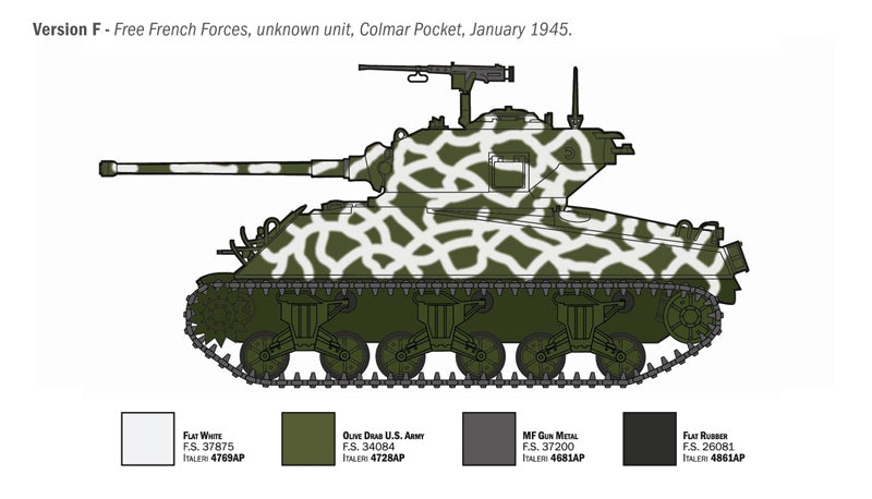 Italeri 96440 M4A3 76mm WET SHERMAN 1/35 – zdjęcie 5