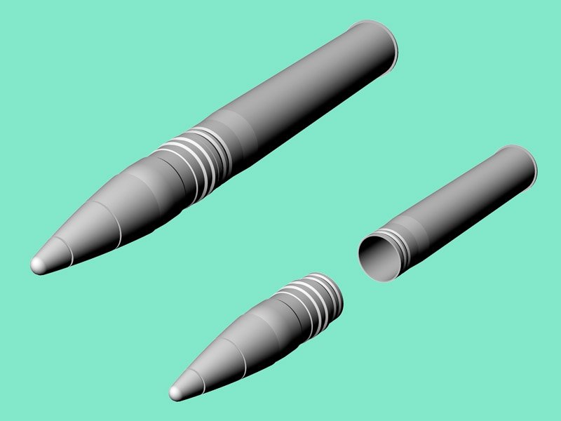 Eureka XXL AB-356 8.8 cm Ammo for Kw.K.36 (1/35) – image 4
