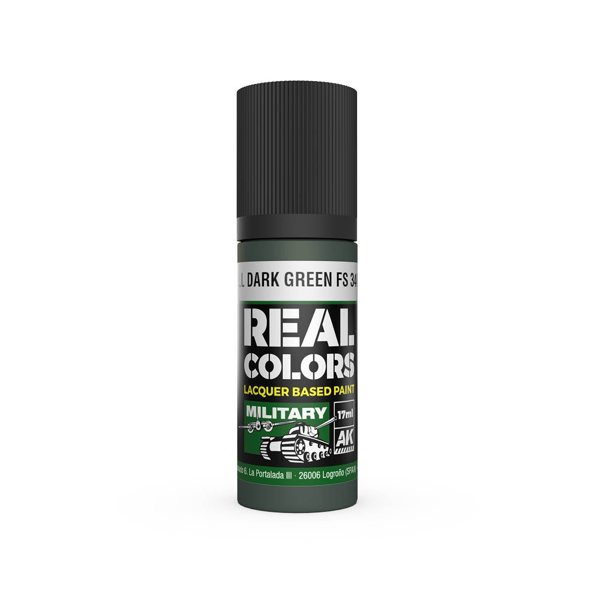AK Interactive RC902 Dull Dark Green FS 34092 17 ml – zdjęcie 2