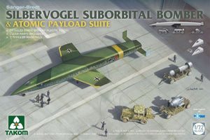 Takom 5018 Sänger-Bredt Silbervogel Suborbital Bomber &amp;amp; Atomic Payload Suite 1/35