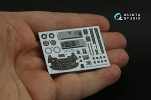 Quinta Studio QD32159 Yak-9 T/K 3D-Printed &amp;amp; colored Interior on decal paper (ICM) 1/32 – image 9