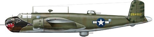 Italeri 1309 B-25G Mitchell 1/72 – zdjęcie 2