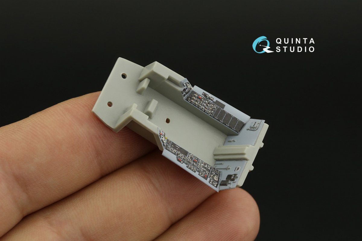 Quinta Studio QD48279 F/A-18C early 3D-Printed &amp;amp; coloured Interior on decal paper (HobbyBoss) 1/48 – zdjęcie 11