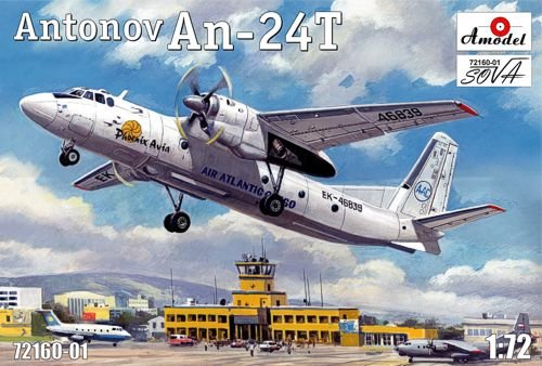 A-Model 72160-1 Antonov AN-24T &amp;quot;Phoenix&amp;quot; 1/72