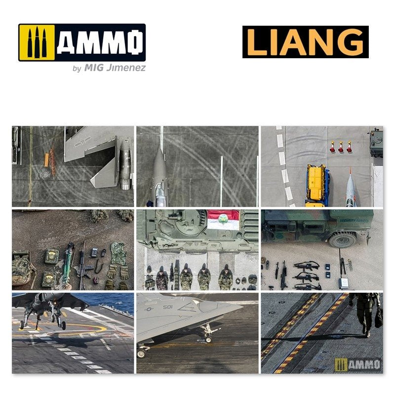 Liang 0011 Tire Tracks Effects Airbrush Stencils B – image 6