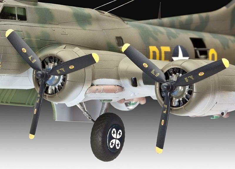 Revell 04279 Boeing B-17 F Memphis Belle 1/72 – zdjęcie 4