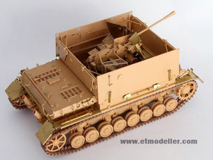 E.T. Model E35-004 WWII German Flakpanzer IV Möbelwagen (For TAMIYA 35237) 1/35 – zdjęcie 7