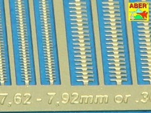 Aber 72A13 Taśmy amunicyjne 7,62-7,92 lub .30 i .50 cala / Ammo belts 7,62-7,92 or .30 and .50 1/72 – zdjęcie 2