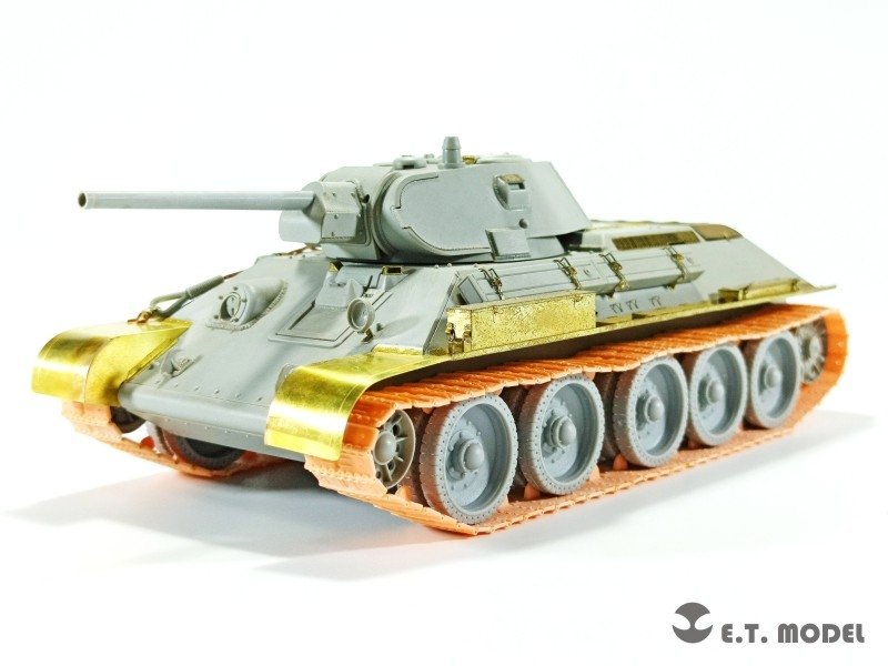 E.T. Model P35-018 Soviet T-34 550mm Stamped Links（Type 1940）Workable Track ( 3D Printed ) 1/35 – zdjęcie 3