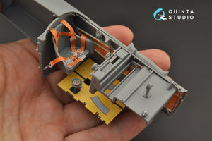 Quinta Studio QD24001 Fokker Dr.1 3D-Printed &amp;amp; coloured Interior on decal paper (Meng) 1/24 – zdjęcie 3