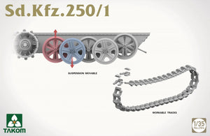 Takom 2184 Sd.Kfz.250/1 1/35 – zdjęcie 7