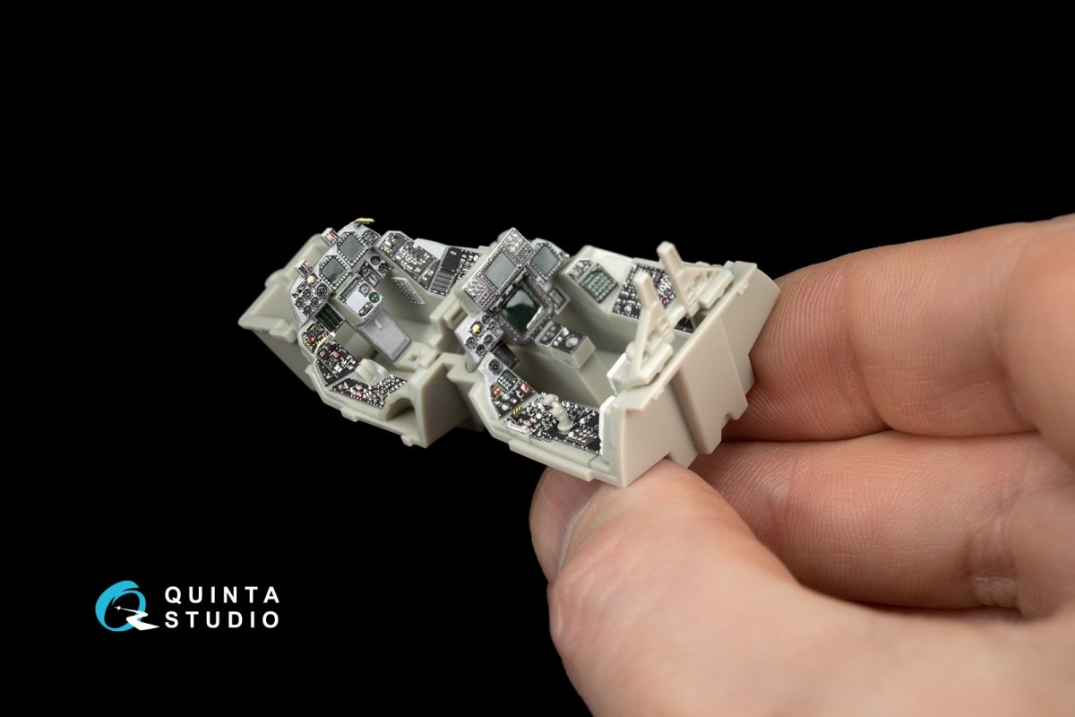 Quinta Studio QD48070 F-14D 3D-Printed &amp;amp; coloured Interior on decal paper (for Tamiya kit) 1/48 – Bild 8