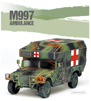 Academy 13243 M997 Humvee Maxi Ambulance 1/35 – zdjęcie 3