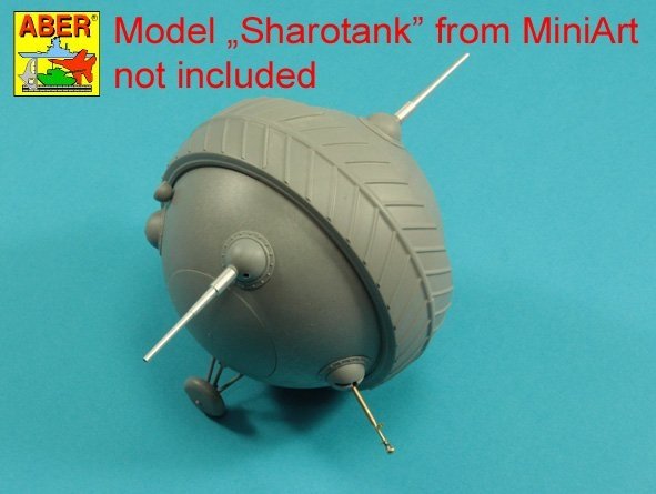 Aber 35L-278 Uzbrojenie do radzieckiego &amp;quot;Sharotank&amp;quot;; 2 x działo 37mm 2 x 12,7mm karabin maszynowy DShK M36 MiniArt 1/35 – zdjęcie 8