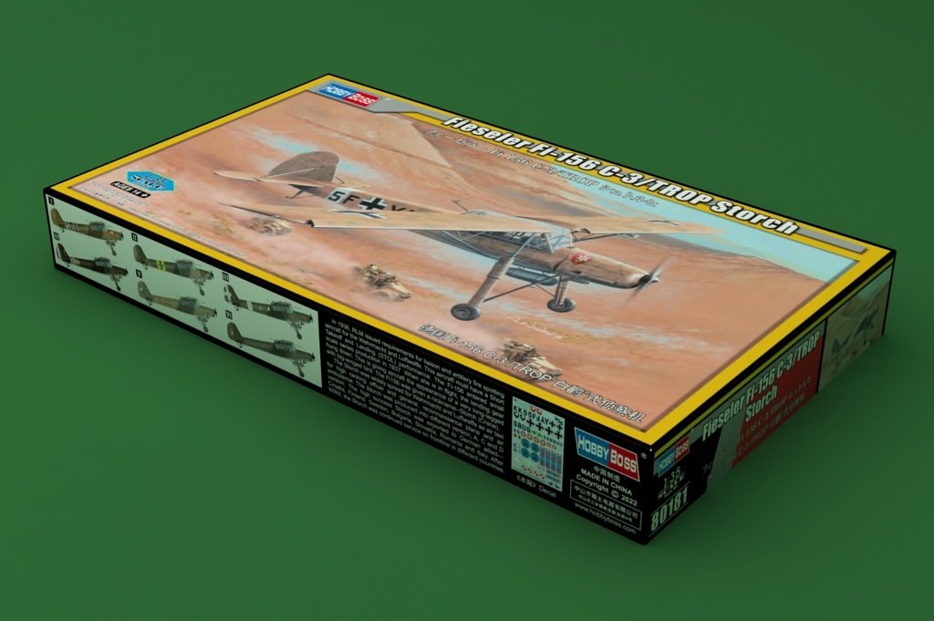 Hobby Boss 80181 Fieseler Fi-156 C-3/TROP Storch 1/35 – image 2