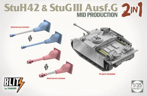Takom 8017 StuH 42 StuG III Ausf. G Mid Production 2 in 1 1/35 – zdjęcie 3