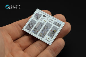Quinta Studio QDS+48054 Tornado IDS German 3D-Printed &amp;amp; coloured Interior on decal paper (Revell) (small version) (with 3D-printed resin parts) 1/48 – zdjęcie 9