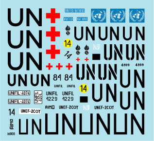Star Decals 35-905 Peacekeepers in the Middle East 1 1/35 – image 3