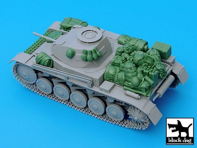 Black Dog T35032 Pz.Kpfw. II Ausf C accessories set 1/35 – zdjęcie 5