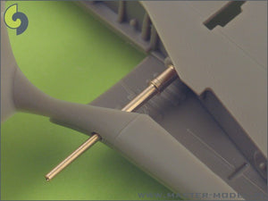Master AM-48-017 Fw 190 A2 - A5 armament set (MG 17 barrel tips, MG FF barrels, MG 151 barrels in fairings) &amp;amp; Pitot Tube 1/48 – immagine 4
