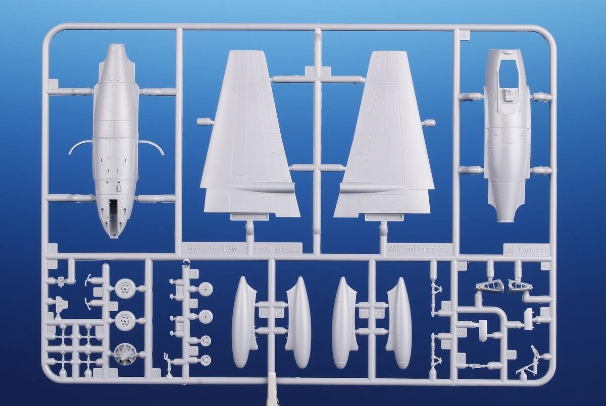 Special Hobby 72455 DH.100 Vampire FB.Mk.9 ’Tropicalised Fighter-Bomber’ 1/72 – zdjęcie 3