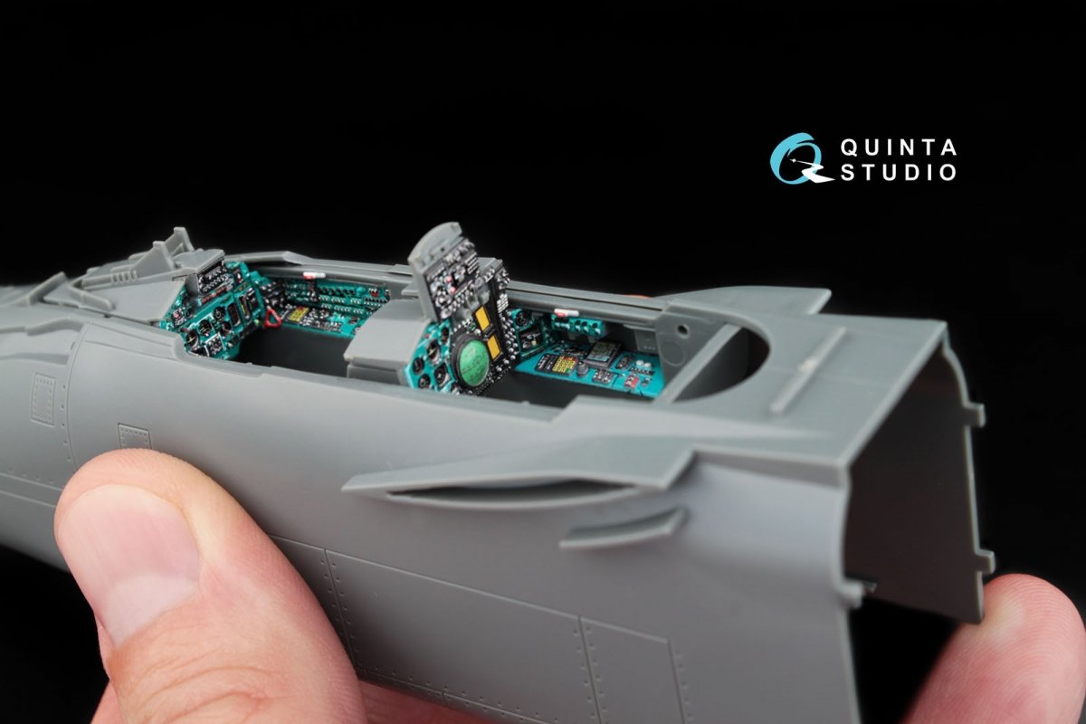 Quinta Studio QD48027 MiG-31B 3D-Printed &amp;amp; coloured Interior on decal paper (for AMK kit) 1/48 – Bild 7