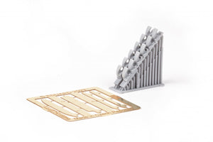 Eduard 648913 Bf 109K-4 exhaust stacks PRINT 1/48 – zdjęcie 2