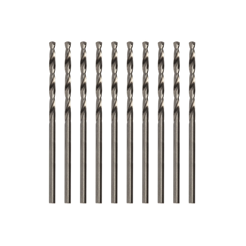Modelcraft PDR1910-10 Precision HSS Drill Bits 1.0mm (Pack of 10)