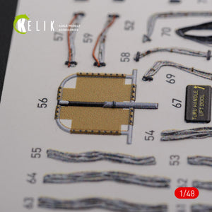 KELIK K48091 CH-46E Cargo compartment interior 3D decals for Academy kit 1/48 – zdjęcie 9