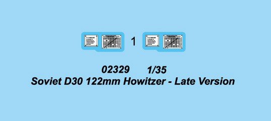 Trumpeter 02329 Soviet D-30 122mm Howitzer - Late Version 1/35 – zdjęcie 4