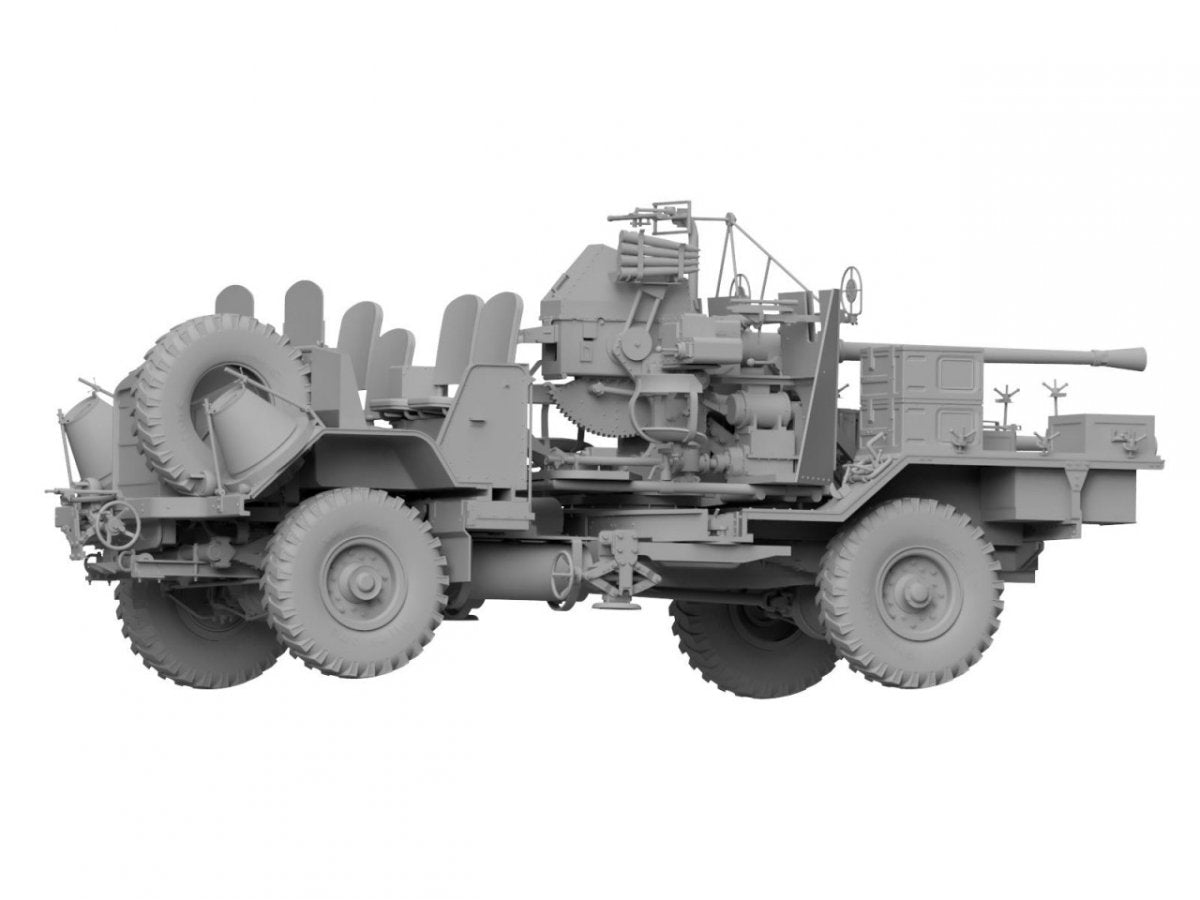 Thunder Model 35210 British Morris Bofors C9/B Gun truck Early variant 1/35 – image 7