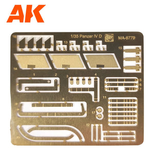 AK Interactive AK35504 PZ.KPFW.IV AUSF.D AFRIKA KORPS 1/35 – zdjęcie 3