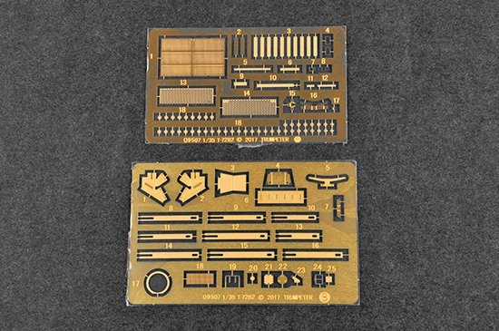 Trumpeter 09508 Russian T-72B3 MBT 1/35 – zdjęcie 10