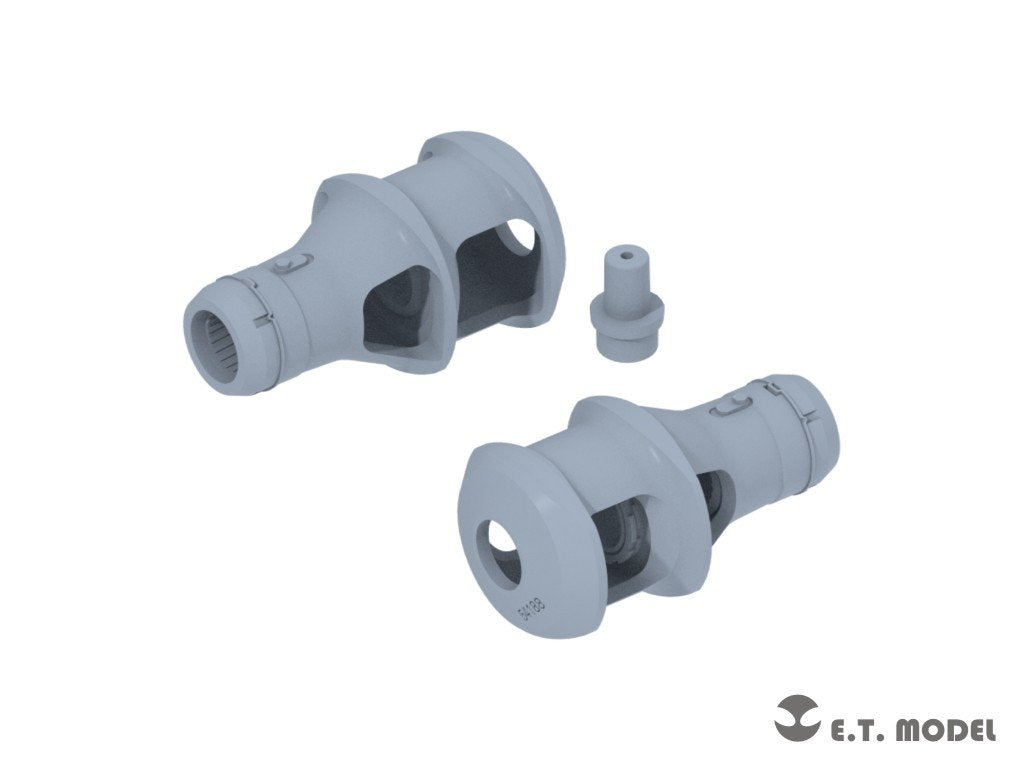 E.T. Model P35-303 WWII German 75mm KwK/Pak40 Muzzle Brake Type.3 ( 3D Print ) 1/35 – Bild 2