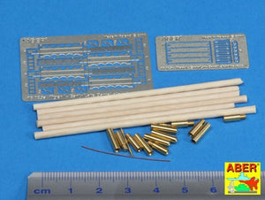 Aber 16025 Barrel cleaning rods with brackets for Tiger I – early/late 1/16 – zdjęcie 2