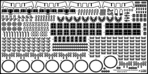 MK1 Design MD-20021 US Navy Aircraft Carrier CV-6 Enterprise Detail Up Parts Dx for Trumpeter 1/200 – image 65
