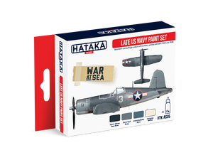 Hataka HTK-AS05 Late US Navy paint set 4x17ml – zdjęcie 3