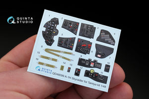 Quinta Studio QD48099 A-1H 3D-Printed &amp;amp; coloured Interior on decal paper (for Tamiya kit) 1/48 – zdjęcie 2