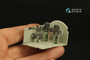 Quinta Studio QD32187 P-47D Thunderbolt Bubbletop (Late) 3D-Printed coloured Interior on decal paper (Trumpeter) 1/32 – zdjęcie 9
