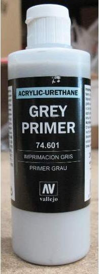 Vallejo 74601 Surface Primer Gray 200ml.