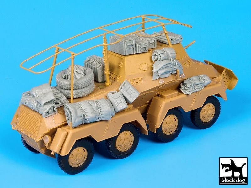 Black Dog T35104 Sd Kfz 263 accessories set 1/35 – zdjęcie 2
