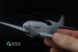 Quinta Studio QT48067 LaGG-3 series 66 Radiators cowls and spinner (Zvezda) 1/48 – imagen 4