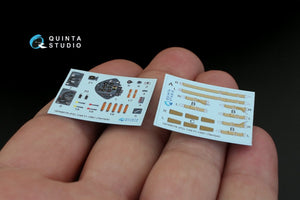 Quinta Studio QD48078 Fi-156 3D-Printed &amp;amp; coloured Interior on decal paper (for Tamiya kit) 1/48 – Bild 2