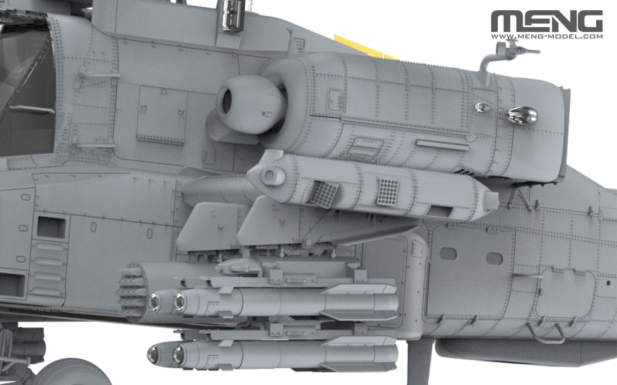 Meng Model QS-004 Boeing AH-64D Apache Longbow Heavy Attack Helicopter 1/35 – image 3