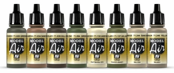 Vallejo 71620 Cold War &amp;amp; Modern Russian Desert Patterns 8x17ml – immagine 3